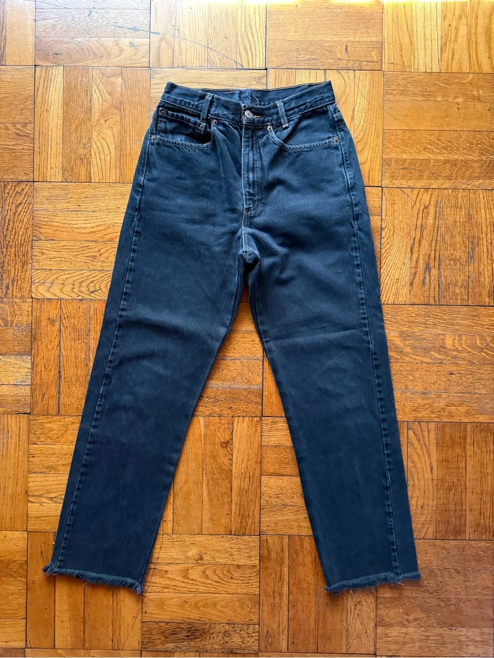 Women’s Vintage Black Levi’s 505 Straight leg Jeans